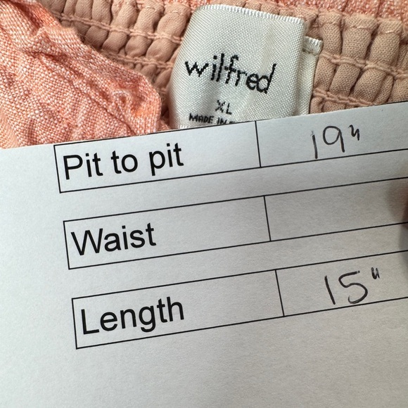 Wilfred Wander Linen Blouse Coral - Picture 10 of 10